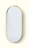 DeepFrame Pill - 1200 x 600 mmmm - 50mm - Solid Brass Matte