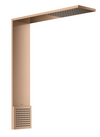 Shower Module 110/220 1jet with Shoulder Shower Polished Red Gold