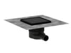 Hansgrohe Raindrain Brilliance Complete Set Point Drain 150/150 Tileable Rear Cover Matt Black