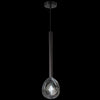 2W LED Raindrop Pendant 3000KBlack