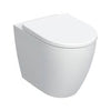 iCon set of floor-standing WC, washdown, back-to-wall, shrouded, Rimfree