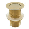 Gold Pop-Up Basin Waste Unslotted