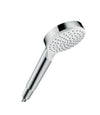 Hansgrohe Crometta Hand Shower 100 1Jet Ecosmart+ White/Chrome