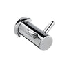 Allure Double Robe Hook Polished Stainless Steel