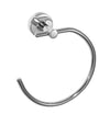 Ginger Towel Ring Chrome