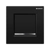 Urinal ActPlate Type30 Black/Chr/Black
