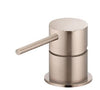 Round Deck Mounted Bath Mixer Champagne