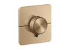 AXOR ShowSel ID th.con.HighFl.SoftSq. BBR Brushed Bronze