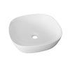 Amber Countertop Basin Polished White 370x370x110mm