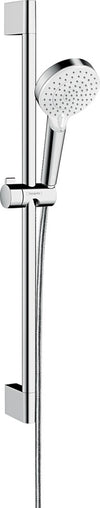 Hansgrohe Crometta Shower Set 100 Vario With Shower Bar 65 Cm White/Chrome
