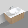 MONZA 800 Y.OAK VANITY SET