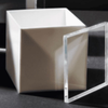 Short Modern Canisters White