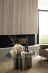 Model U Pecan Nut 159x23x2900mm Wall Panel (6.46sqm/box)
