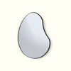 Organic Mirror Series 800x1000mm 50mm Steel Deep Frame Pear Matte Black