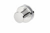 Glass Mounting RL Round + Pull Knob Polished Stainless Steel