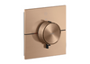 AXOR ShowSel ID therm.conc.1 outlet sq BRG Brush Red Gold