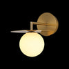 LED 5W Single Golden Disk Wall Light