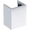 Smyle Square cabinet for handrinse basin, with one door