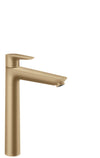 Hansgrohe Talis E Single Lever Basin Mixer 240 Without Waste Set Brushed Bronze