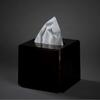 Square Tissue Boxes Black