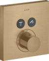 AXOR ShowerSelect th.conc.2 outl.squ. BBR Brushed Bronze