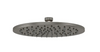 Meir Round Shower Rose 200mm - Gun Metal