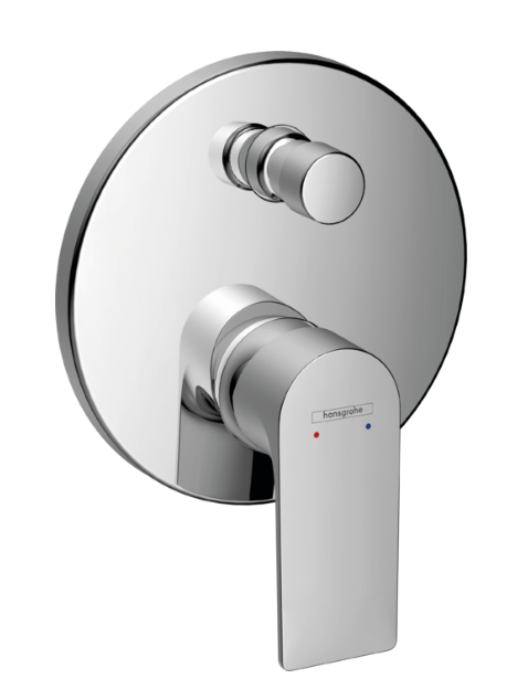Hansgrohe Rebris E Single Lever Bath Mixer For Concealed Installation For Ibox Universal Chrome