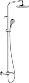 Hansgrohe Vernis Blend Showerpipe 200 1Jet Ecosmart With Thermostat Chrome