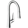 Hansgrohe Talis M51 Single Lever Kitchen Mixer 200, Pull-Out Spray, 2Jet Chrome