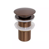 Basin Clicker Waste Unslotted 32mm - Brushed Bronze