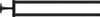Starck T Towel Rail Black Matt 50X465X80 mm