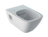 Selnova Square Wall-hung WC Semi-shrouded Rimfree Polished White