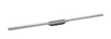 Hansgrohe Raindrain Flex Finish Set Shower Drain 1200 Cuttable Brushed Stainless Steel