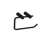 Accessories 88 Black Paper Holder W/O Lid