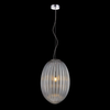 1xE27 Marilyn Large Glass Pendant Smoke