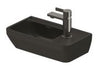 D-Neo Anthracite Handrinse Basin With Tap Hole 400 x 2200mm