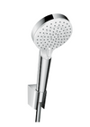 Hansgrohe Crometta Shower Holder Set 100 Vario With Shower Hose 125 Cm White/Chrome