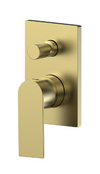 Silk Brass Concealed Diverter Trim Kit