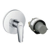 Hansgrohe Logis E Single Lever Shower Mixer Set For Concealed Installation Chrome