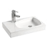 Ottwawa Countertop Basin Polished White 600x365x90mm