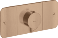 AXOR One Thermostat conc.2 outlet BRG Brushed Red Gold