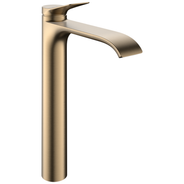 Vivenis Single Lever Basin Mixer 250 CoolStart For Washbowls Without Waste Set - Brushed Bronze