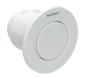 Type 01 Remote Flush actuation, Pneumatic, Round, for Single Flush, Concealed