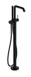 Hansgrohe Tecturis S Single Lever Bath Mixer Floor-Standing Matt Black