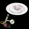 GU10 Aluminium D/L WH incl Bracket