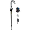 Washbasin tap Piave, deck-mounted, battery operation, for concealed function box: bright ch