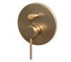 Neo Brushed Brass Concealed Diverter Mixer