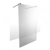 Shower Screen Andes 1200x2000. Fixed/Freestanding. 8mm Glass