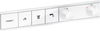 Hansgrohe Rainselect Thermostat For Concealed Installation For 3 Functions Matt White