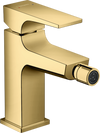 Metropol Bidet Mixer Polished Gold Optic